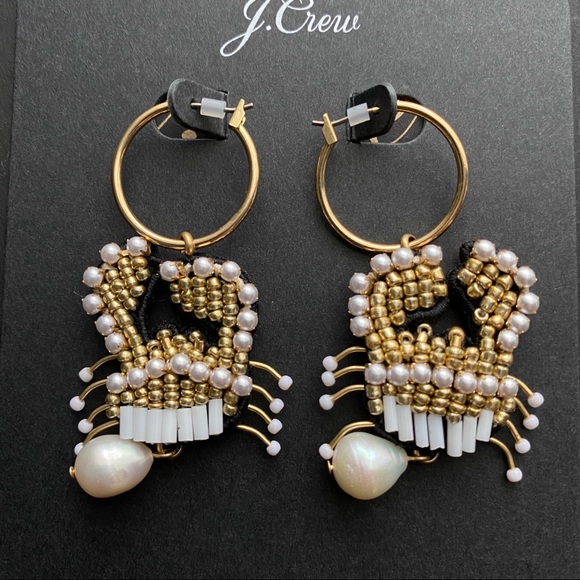 J. Crew crab earrings - Picture 4 of 7
